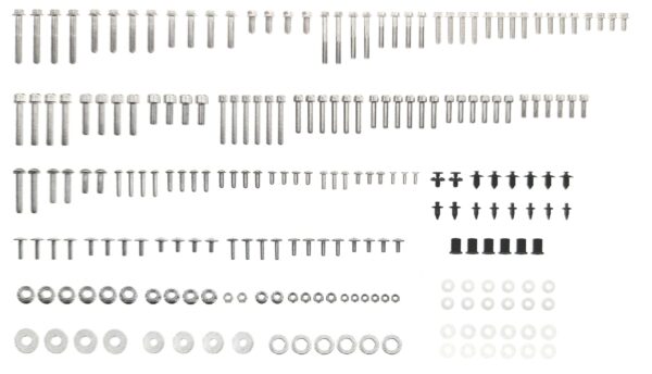 Набор болтов для пластика спортивных и дорожных мотоциклов универсальный ACCEL